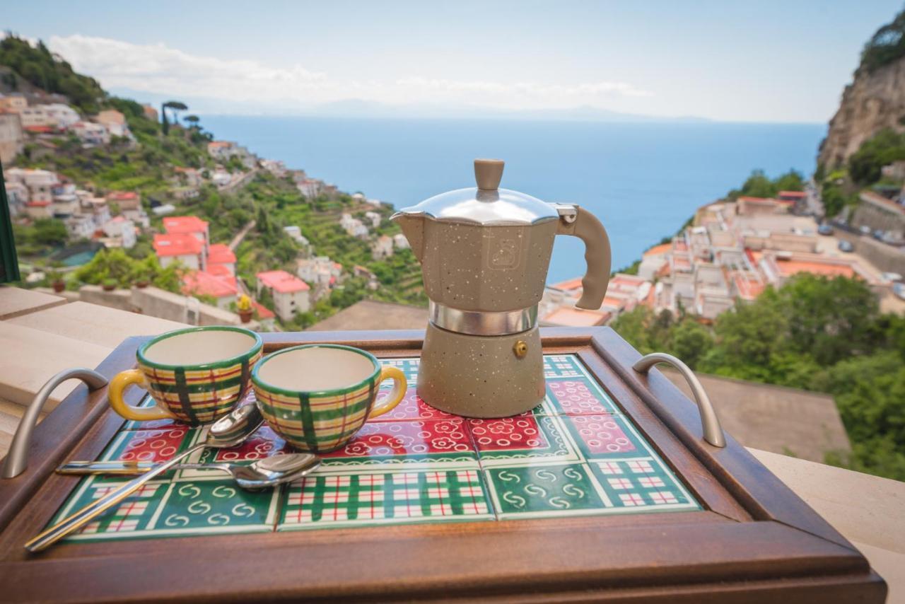 La Villa Di Enzo Casa Vacanze Con Vista Mare أمالفي المظهر الخارجي الصورة