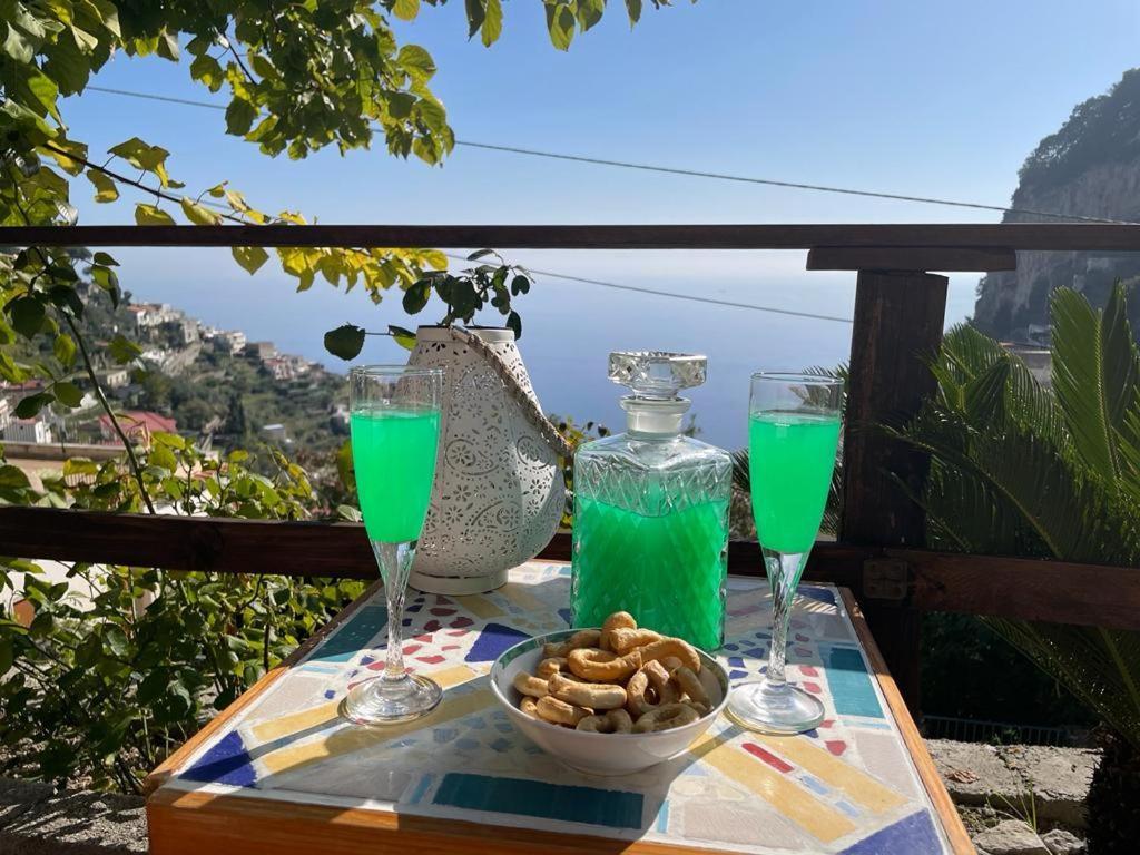La Villa Di Enzo Casa Vacanze Con Vista Mare أمالفي المظهر الخارجي الصورة
